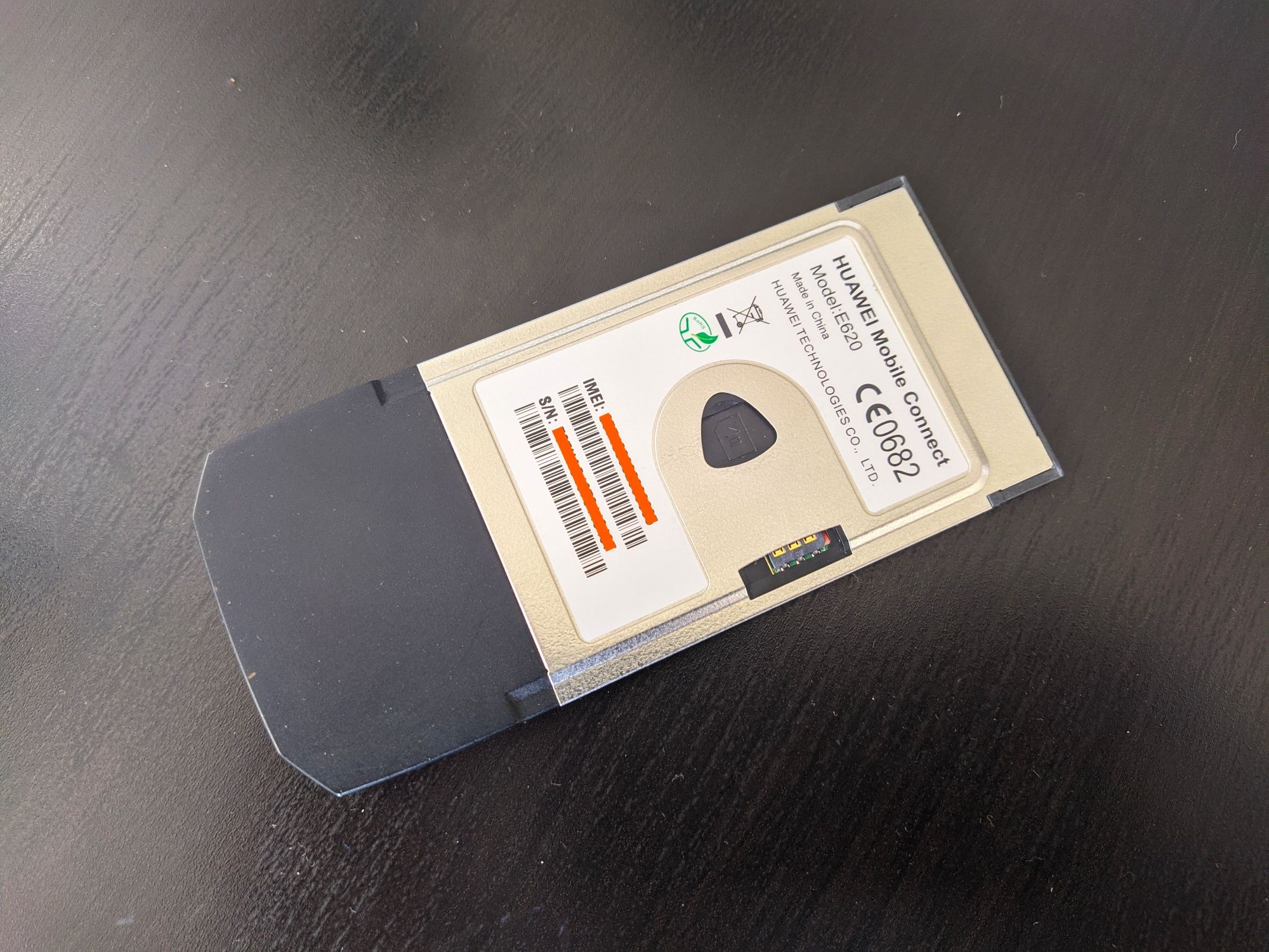 Modem 2G/3G placa PCMCIA Huawei E620 Optimus Kanguru