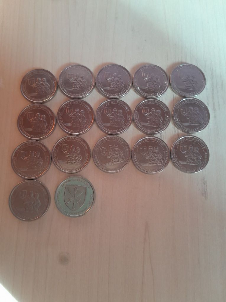 Ексклюзивні монети 10 грн 2022, 2023року