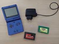 GameBoy Advance SP Azul escura