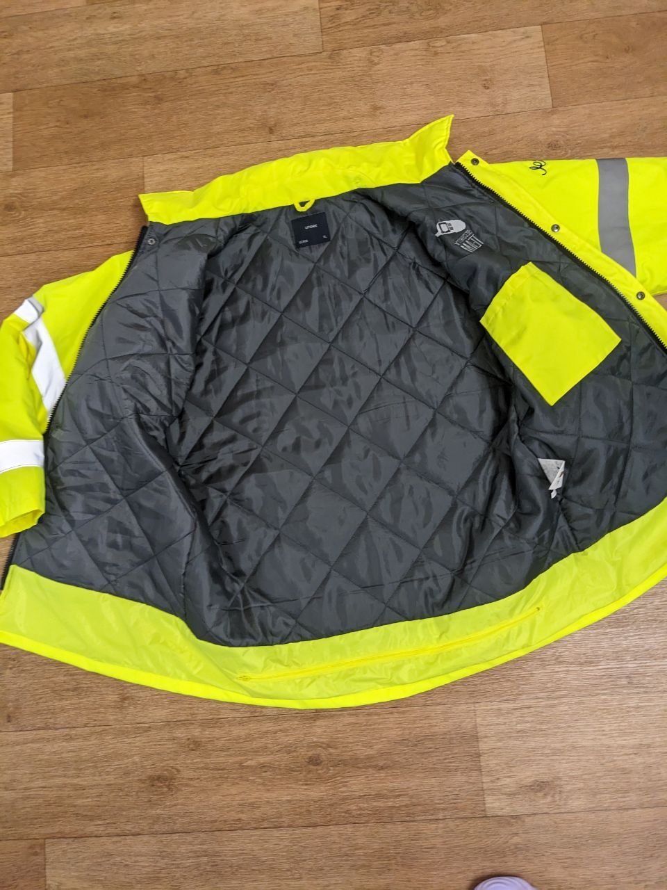 Робоча куртка підвищеної видимості, p. XL-XXL