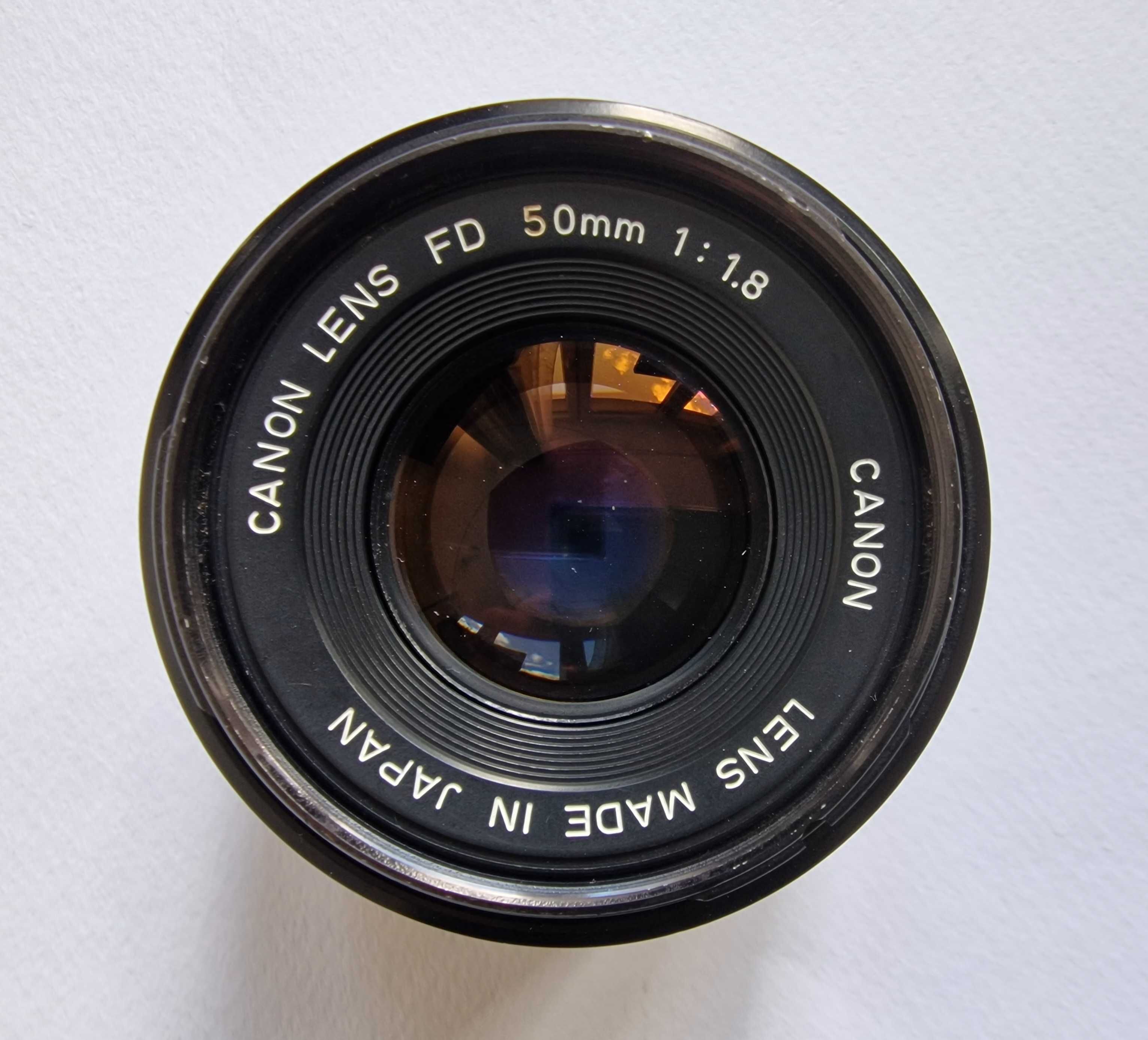 Canon A1 z 3 obiektywami