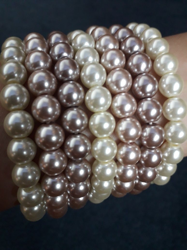 Bransoletki perłowe