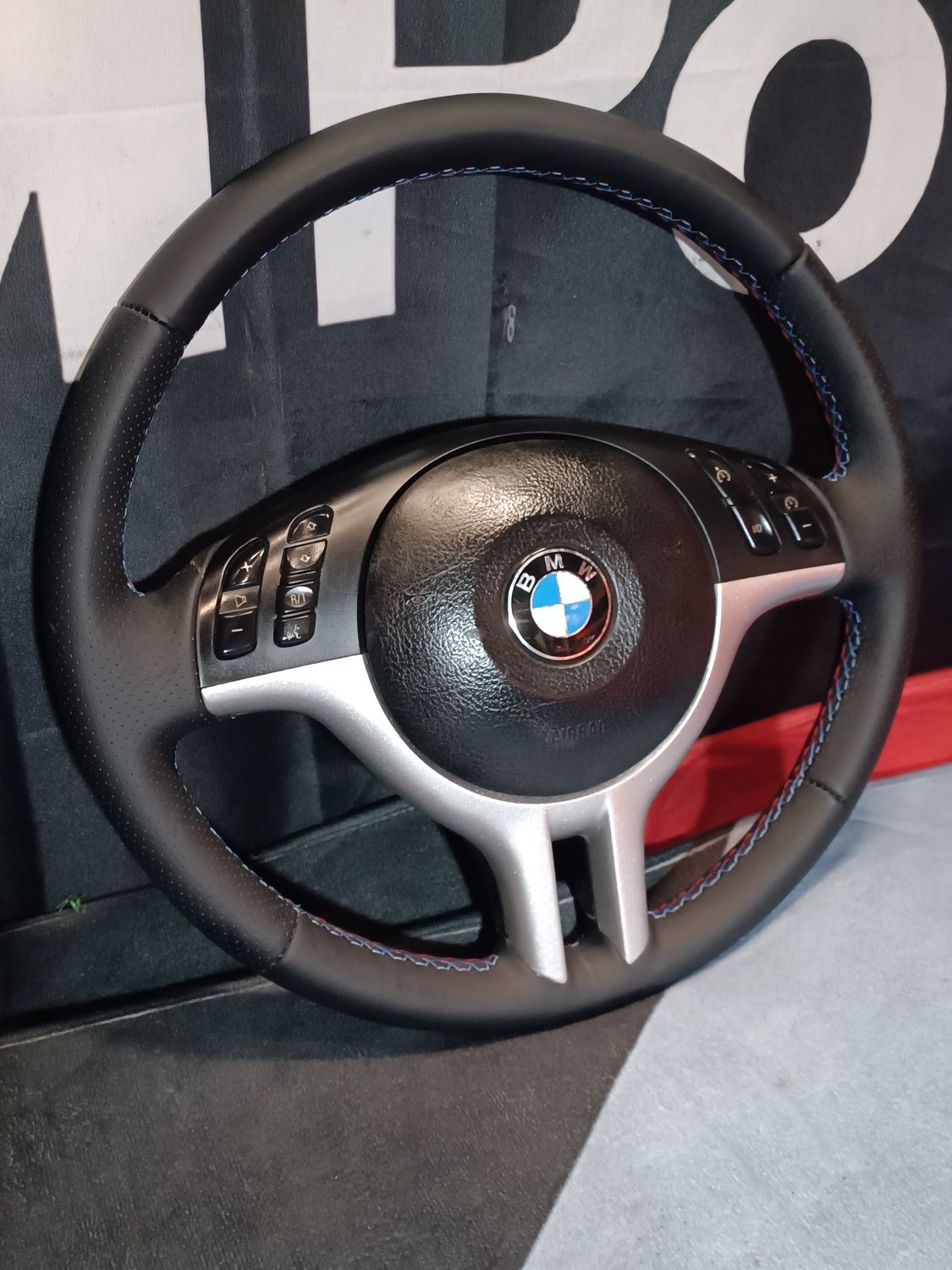 Volante pack Sport Fase 2 Multifunções Personalizado bmw