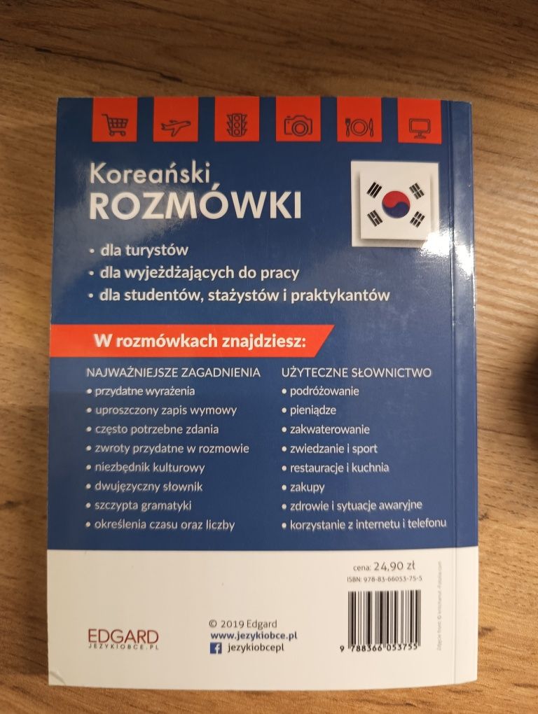 Koreański rozmówki na każdy wyjazd. Edgard