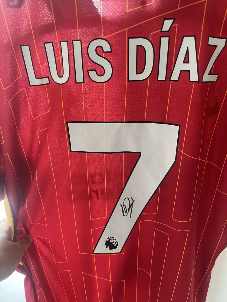 Luis diaz camisola assinada