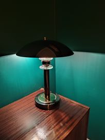 Lampka Art deco Mushroom, Niemcy lata 80/90.  Gratka dla kolekcjonerów