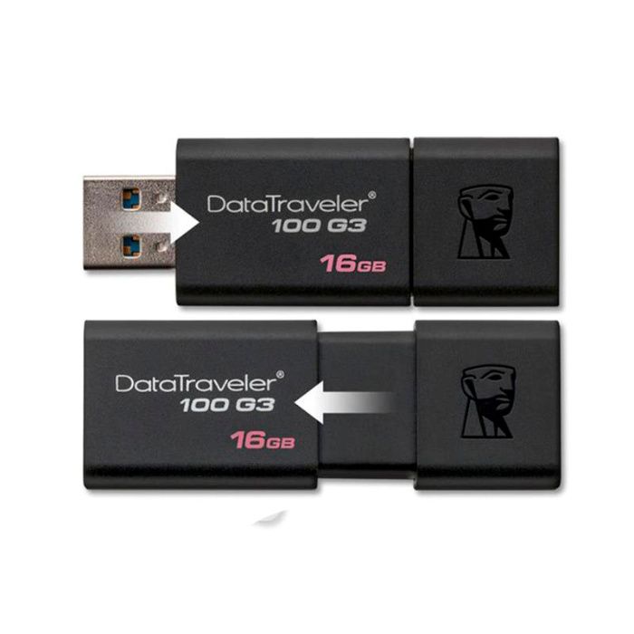 Pen USB Kingston 3.0 - Flash Drive G3, 16 GB, 32 GB, 64 GB, 128 GB.