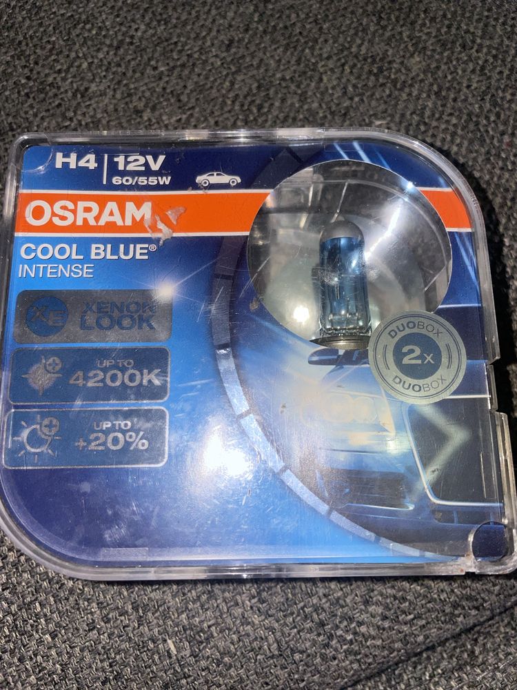 Lâmpadas Osram H4 12v 60/55w Cool Blue intense