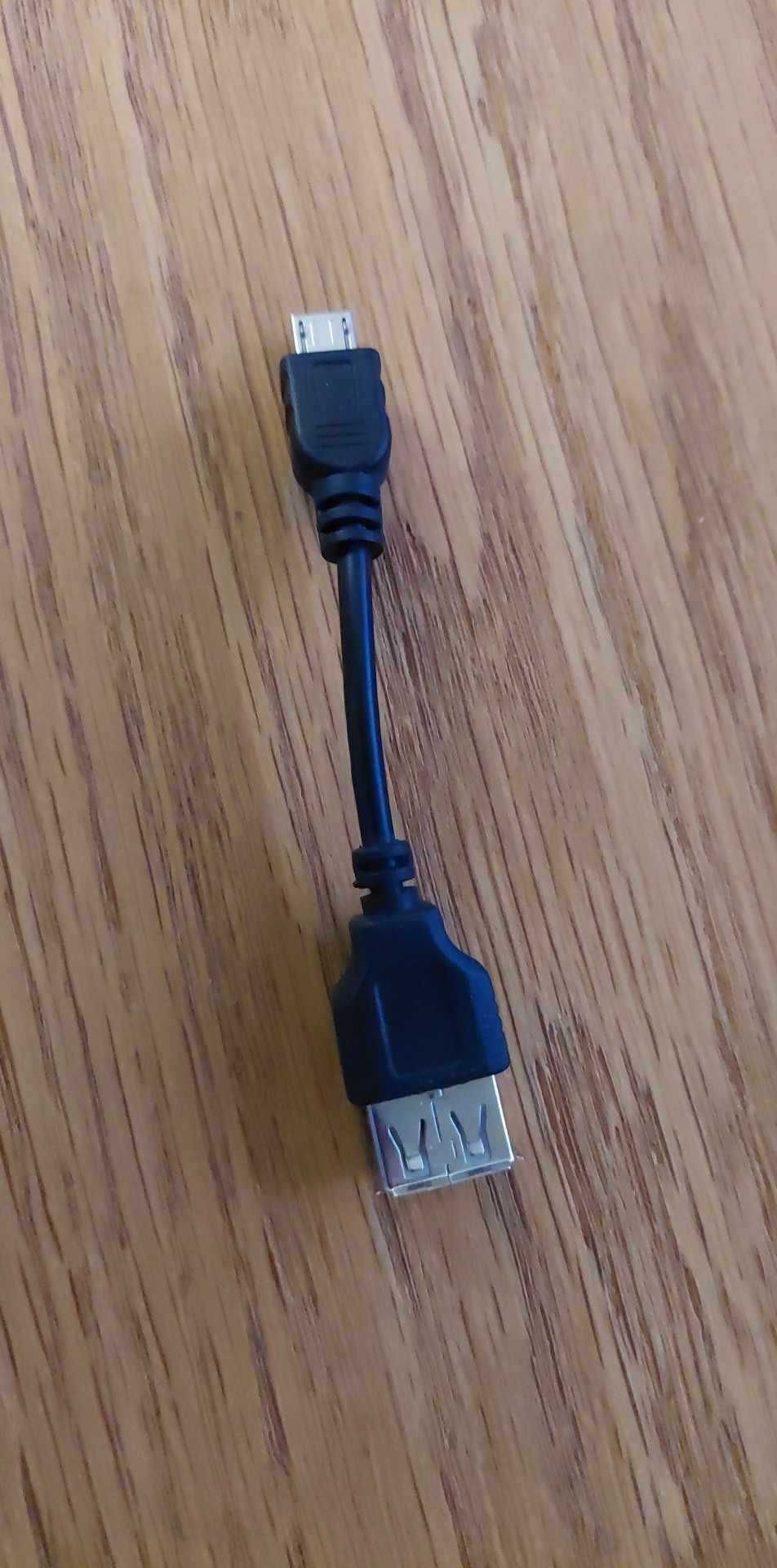 Przejściówka USB na USB micro (starszy typ)