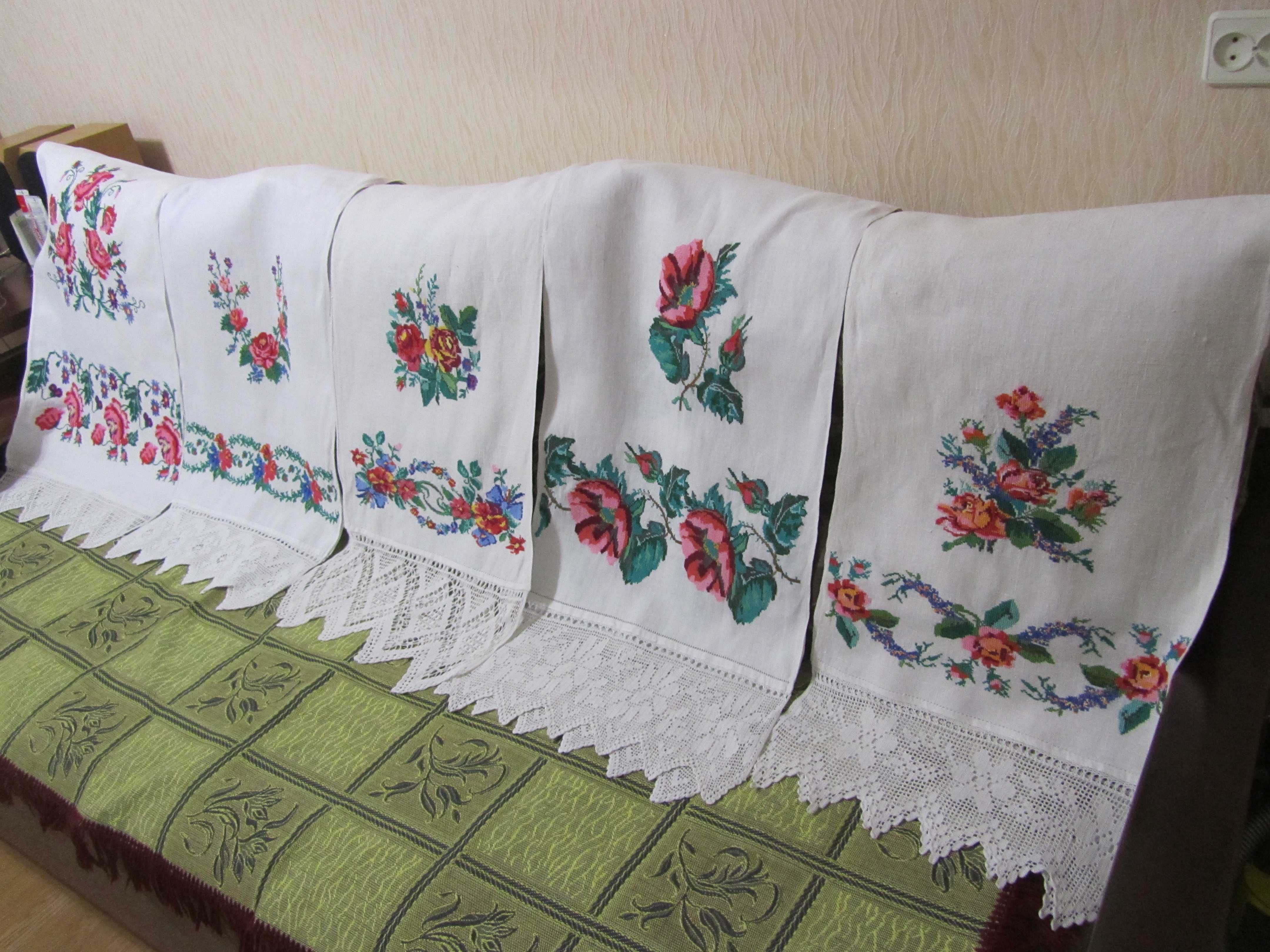 Рушники вишиті хрестиком