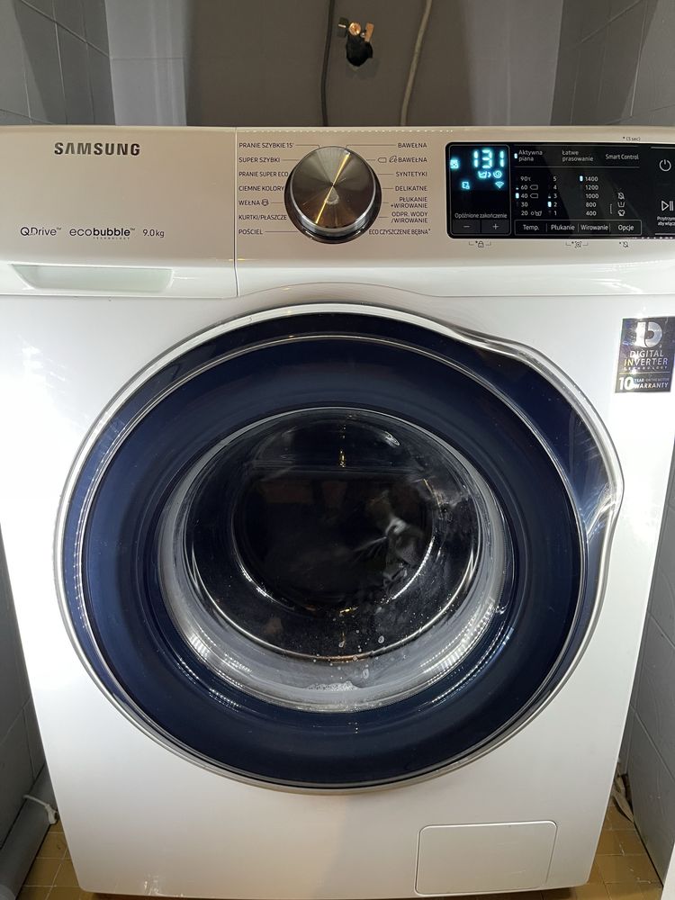 Pralka Samsung 9kg Ecobubble QDrive Wifi WW90M644OBW