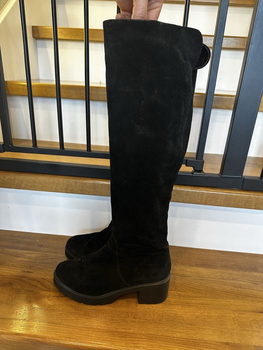 Батфорди, чоботи , натуральна замша