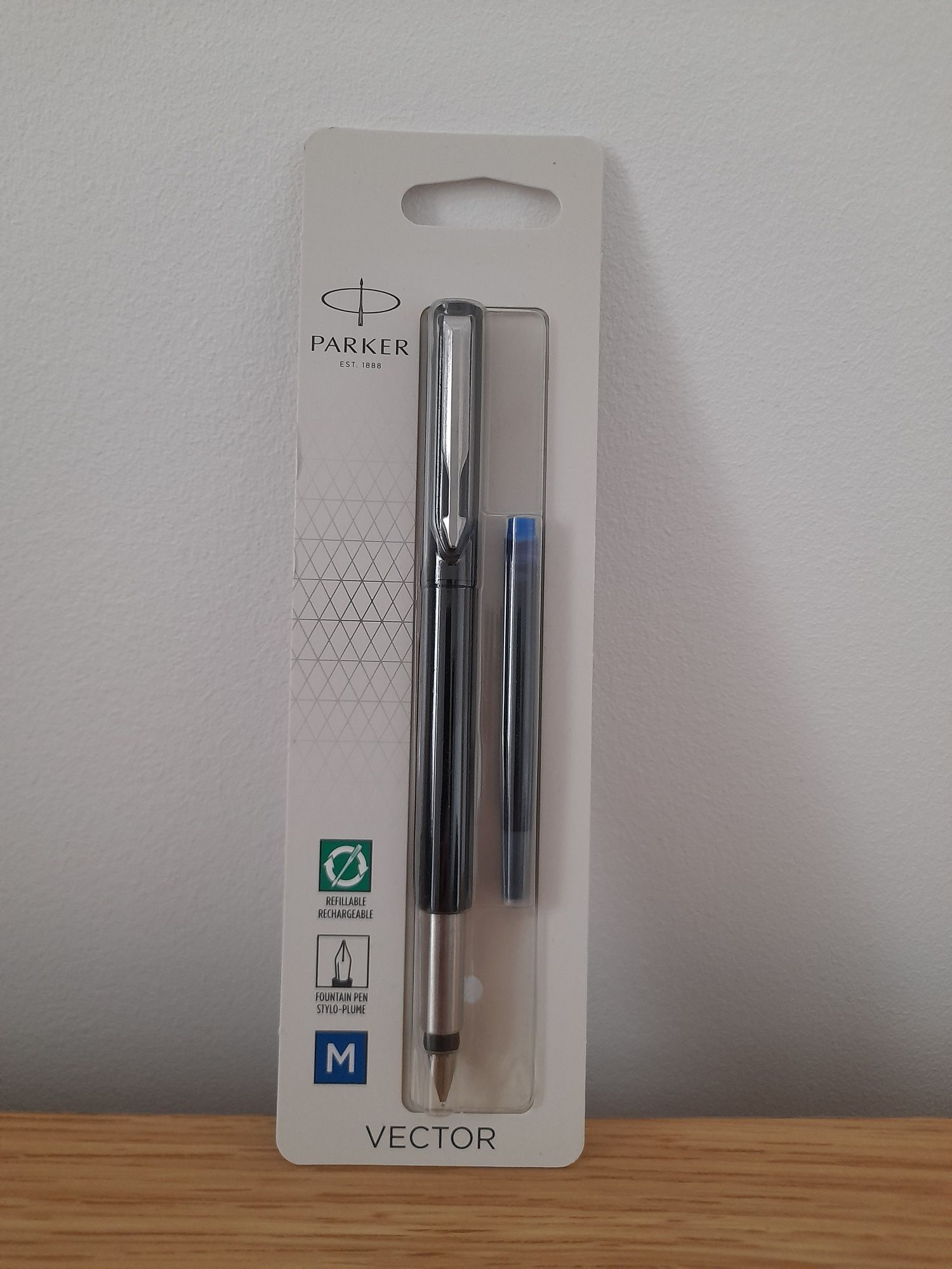Pióro Parker czarne M