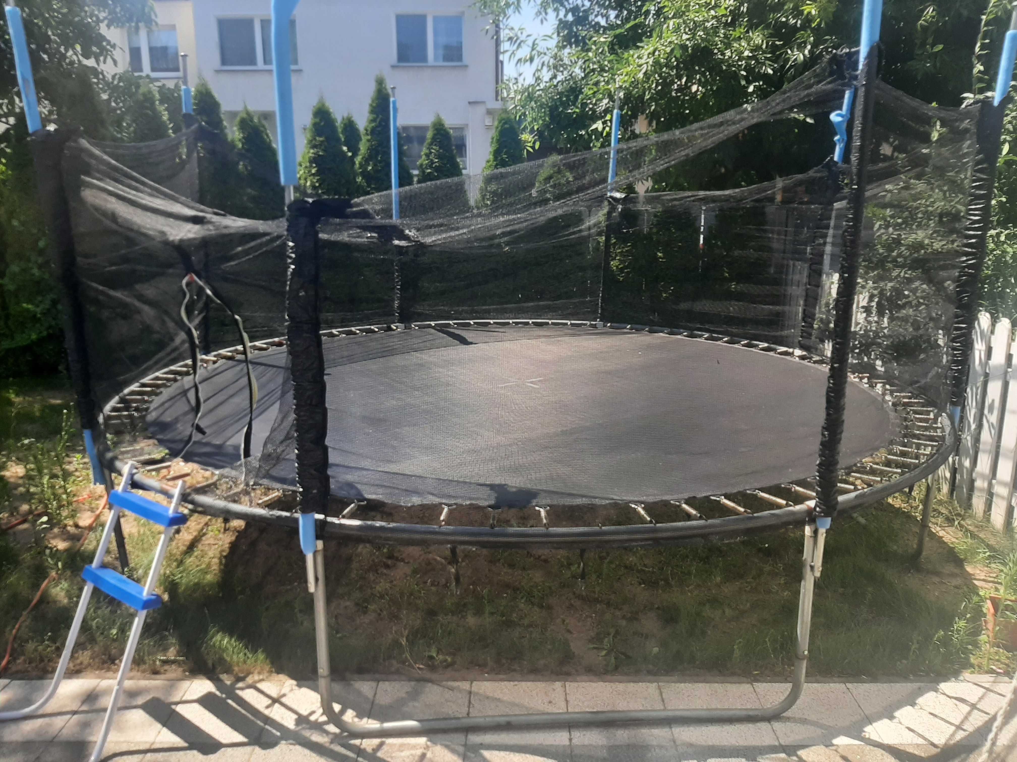 Trampolina ogrodowa  420 cm FT 14  Tanio Okazja