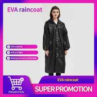 Дощовик. Модна дощова куртка Eva для жінок, водонепроникна для подорож