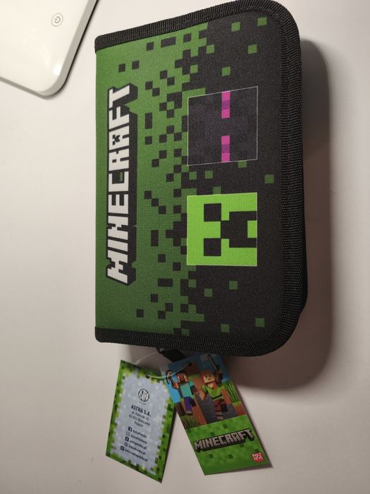 Nowy piórnik Minecraft