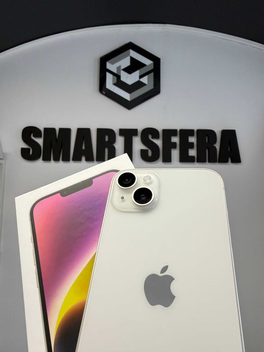 Jak nowy Apple iPhone 14 PLUS 128GB 6,7' WHITE Gw12m Starowiślna50