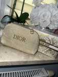 Kosmetyczka Dior złota limitowana Christian Dior torebka