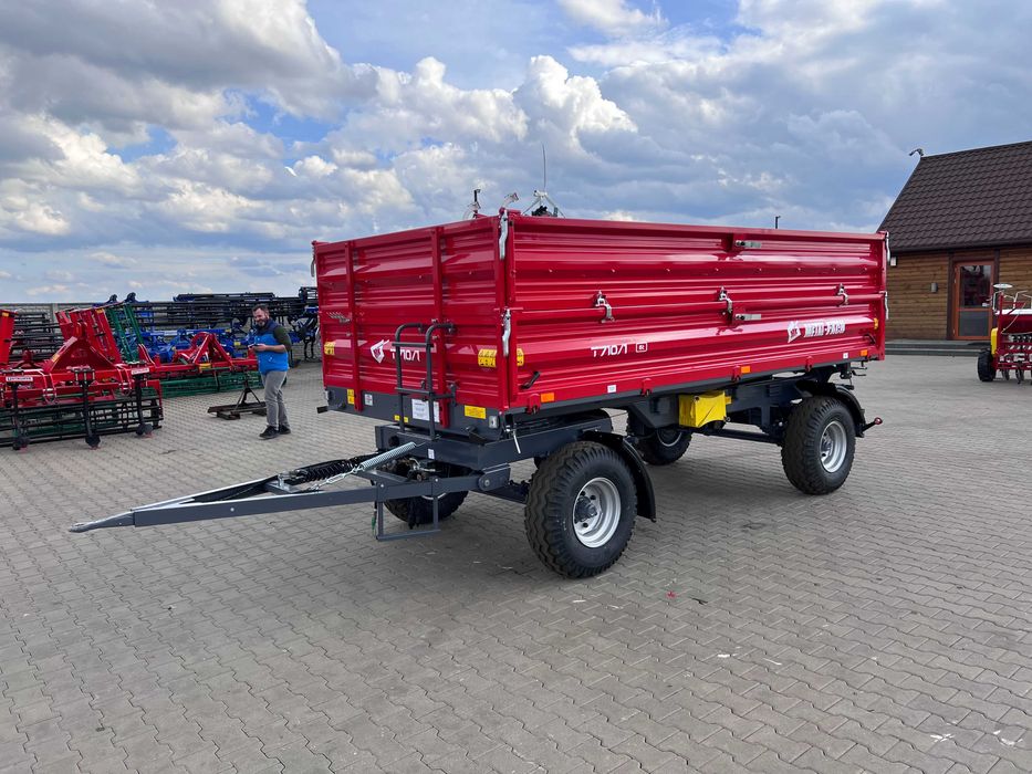 Przyczepa Rolnicza Dwuosiowa METAL-FACH 6t 8t T710/1 T710/2 PRONAR