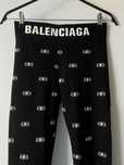 Balenciaga oryginalne logowane leginsy  roz.S