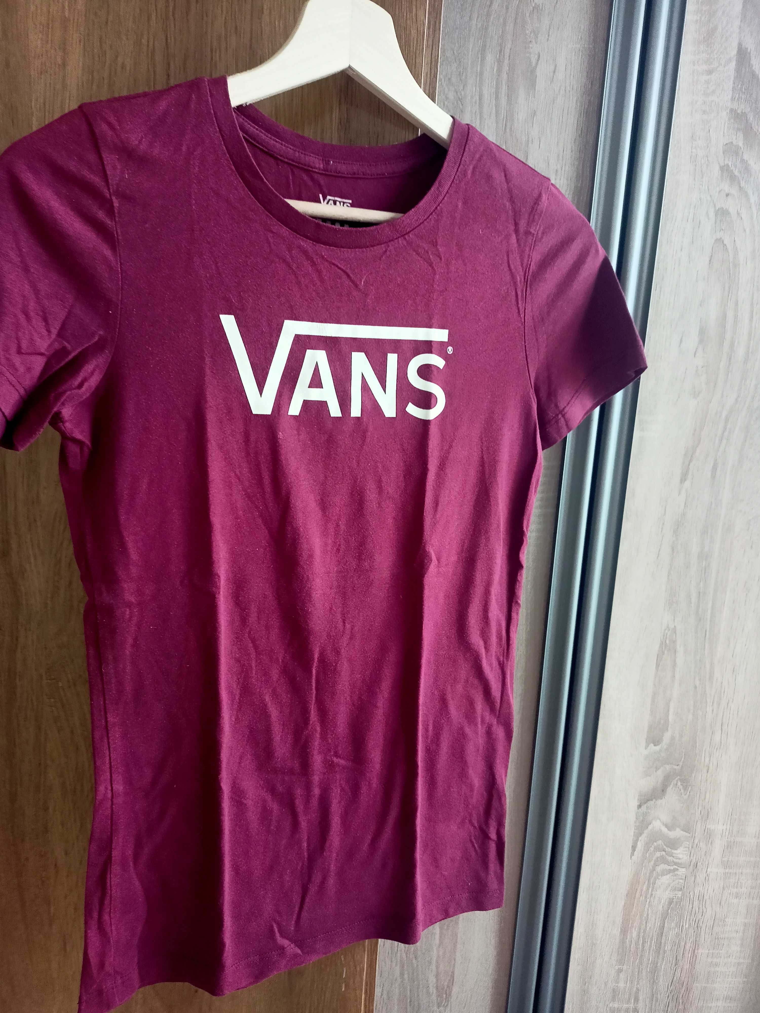 koszulka VANS bordo