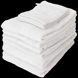 X. Zestaw 10 ręczników dobrej jakości 550G premium