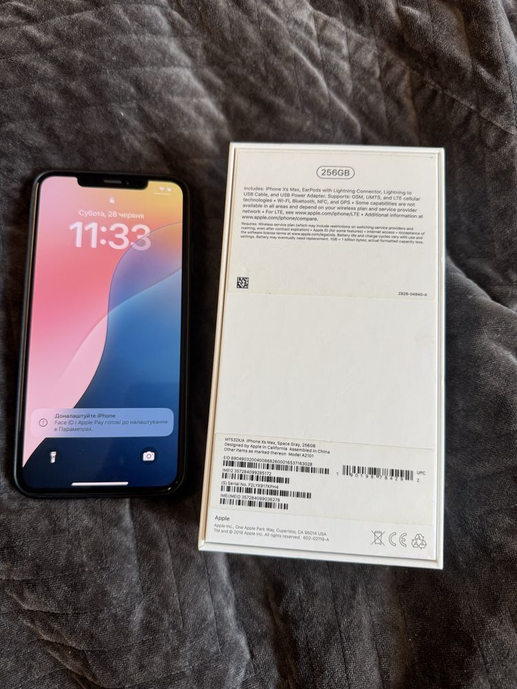 Iphone XS Max, 256 gb , бу