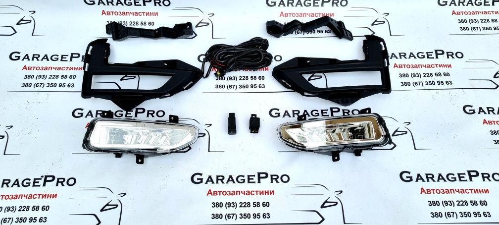 Противотуманки ПТФ Nissan Rogue T32 2017 2018 2019+ Led противотуманні