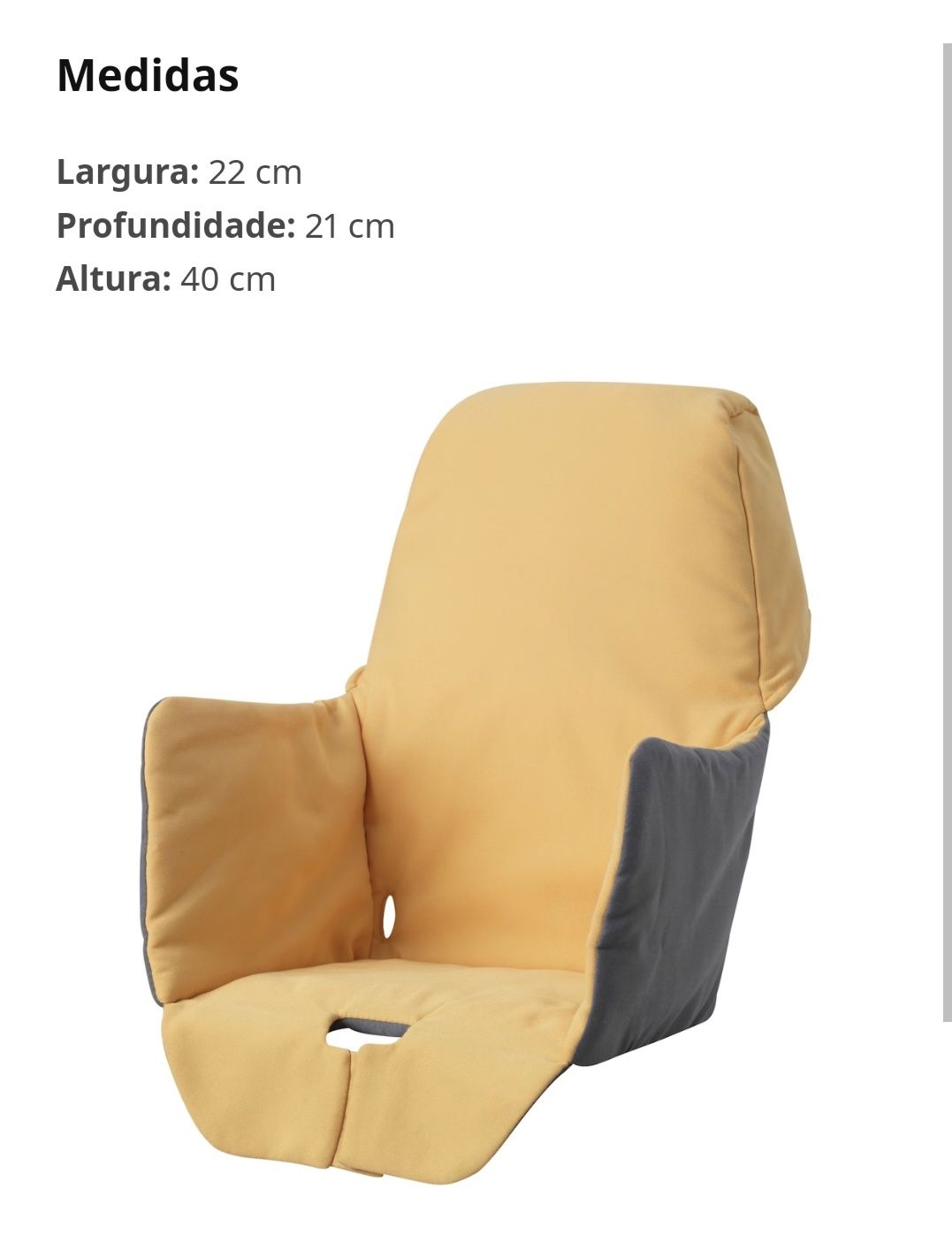 Capa para cadeira da papa - LANGUR IKEA