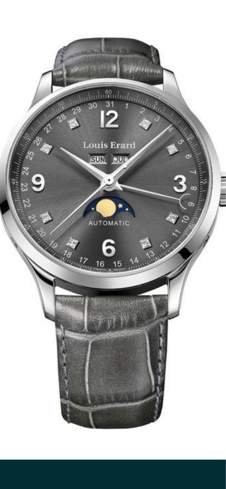 Швейцарський чоловічий годинник  LOUIS ERARD 31218-AA11.BDC21