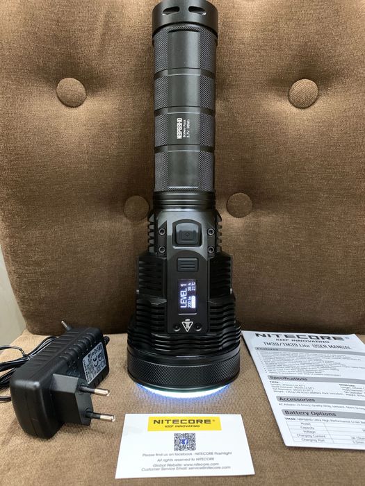 Nitecore TM39 потужний ліхтар/1500метрів/5200люмен/Флагман/Топ