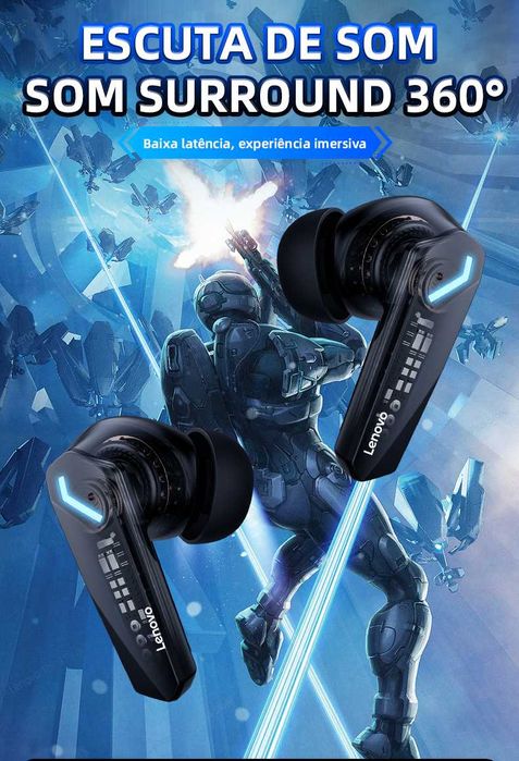 Fones Gaming Lenovo GM2 Pro