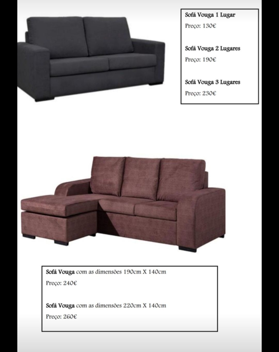 Sofas Novos/entrega