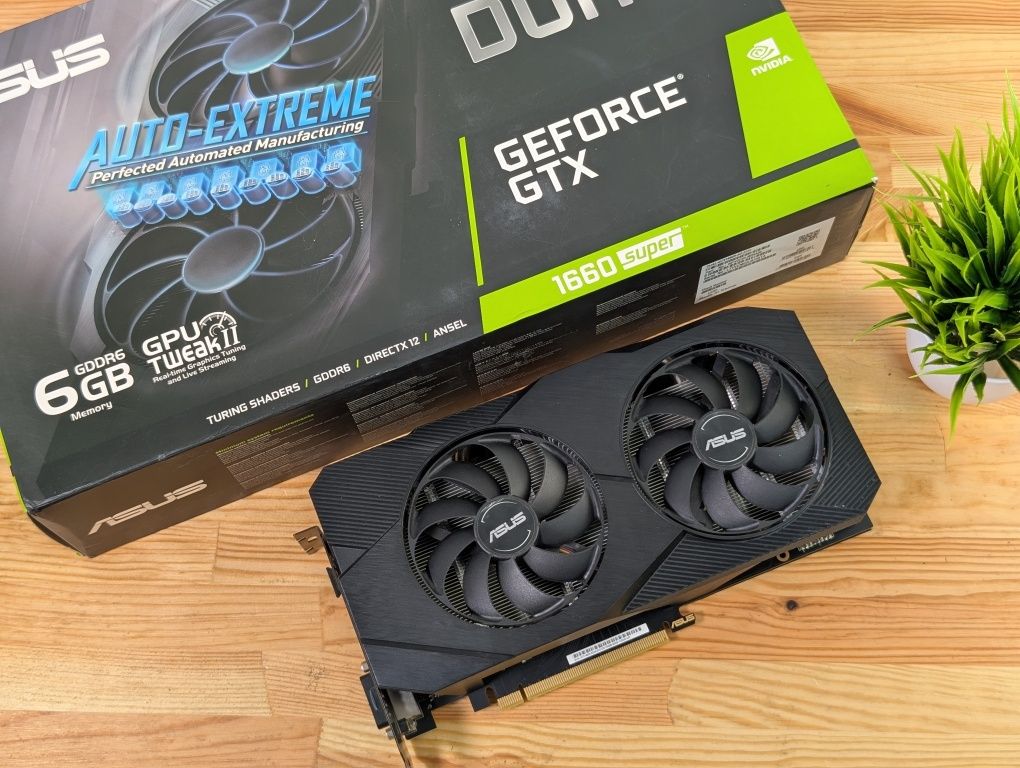 Відеокарта ASUS DUAL EVO GTX 1660 SUPER 6GB (GDDR6) Гарантія | XPLAY