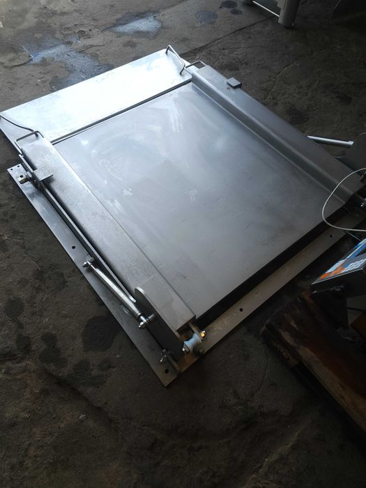 Waga najazdowa nierdzewna 600 kg