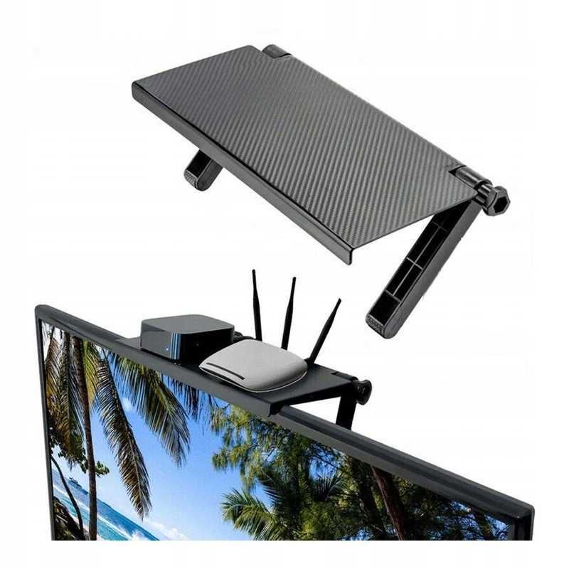 PÓŁKA Regulowana na Ekran Komputera Telewizora Laptopa itp.