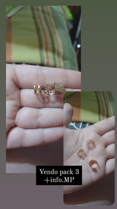 Vendos pack 3 de earpiercing