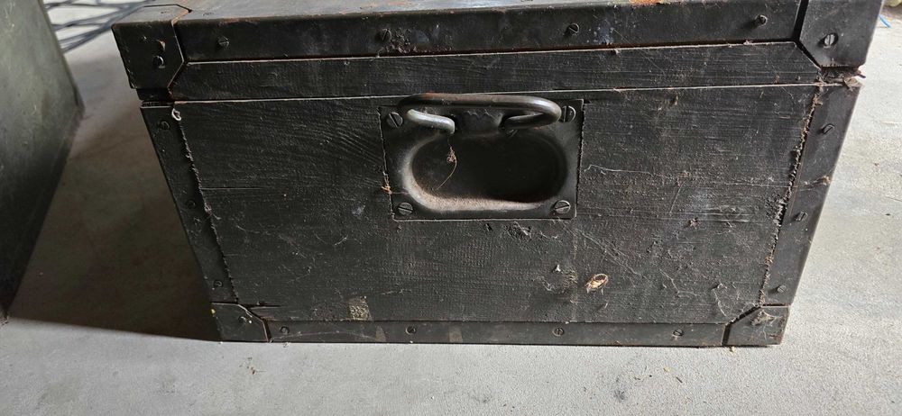 Skrzynie drewniane wojskowe
