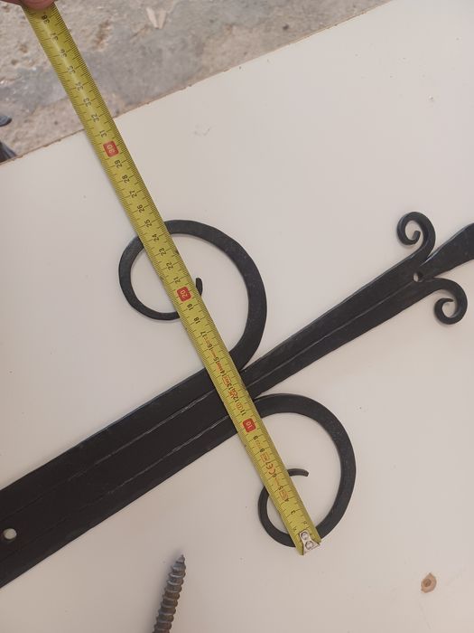 Zawias ozdobny kuty nowy bardzo solidny