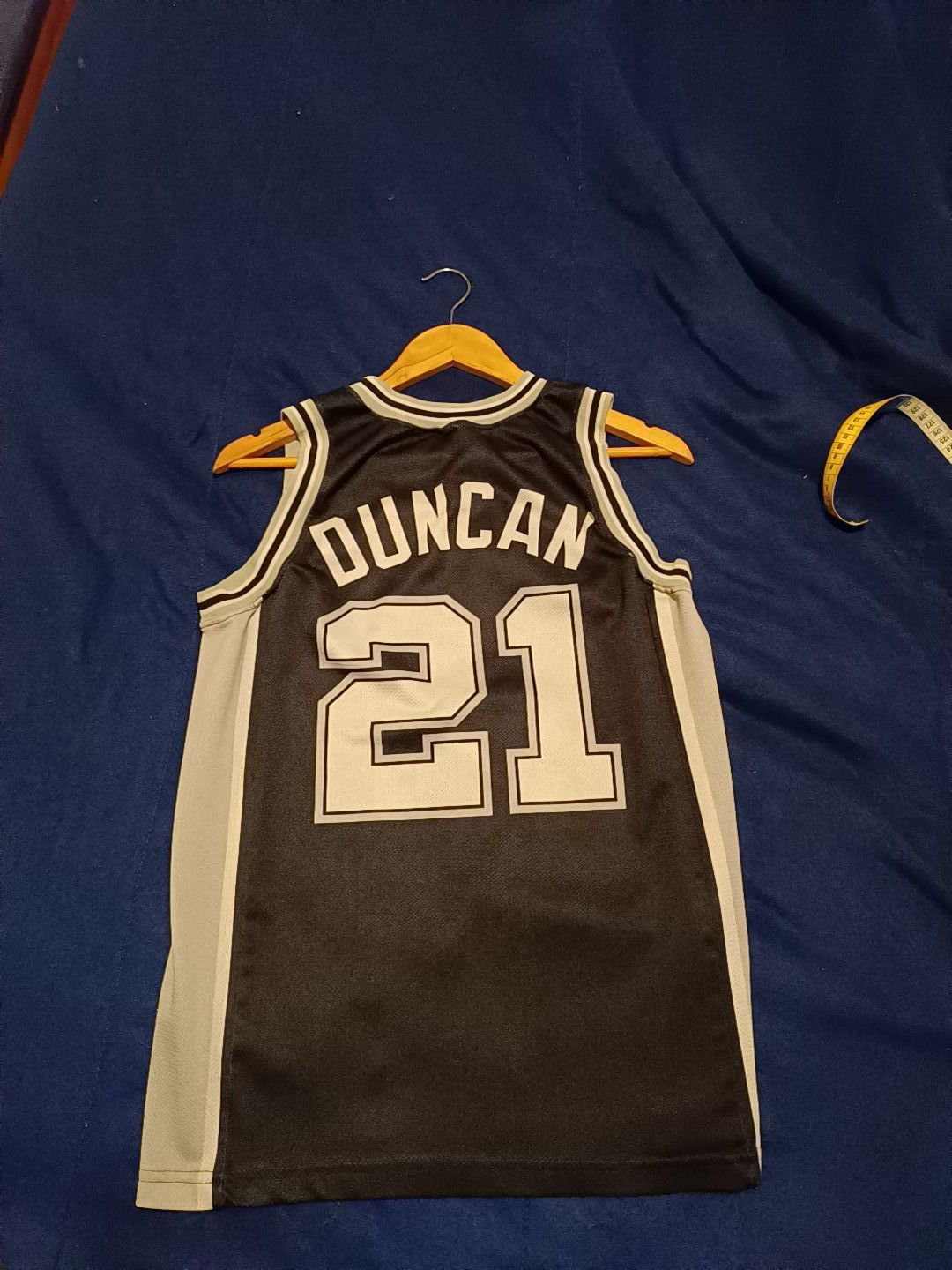 Jersey da NBA oficial - Tim Duncan, Spurs (portes grátis)