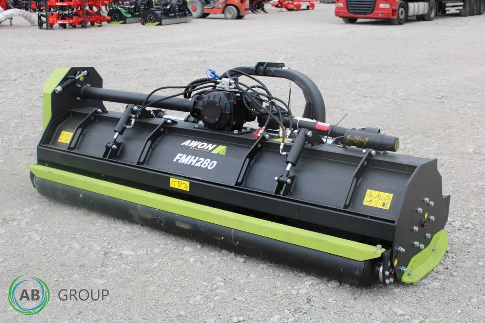 Kosiarka bijakowa mulczer AWON FMH280 280 cm z przesuwem hydraulicznym