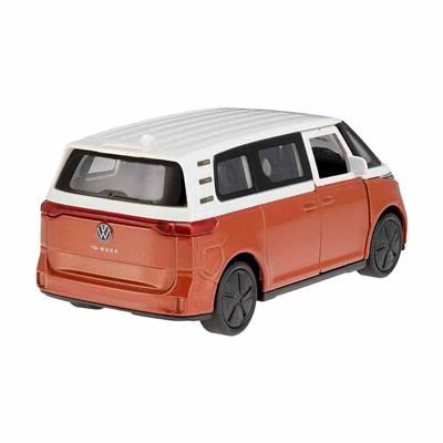 Autko model 1:34 VW ID BUZZ biało - czerwony