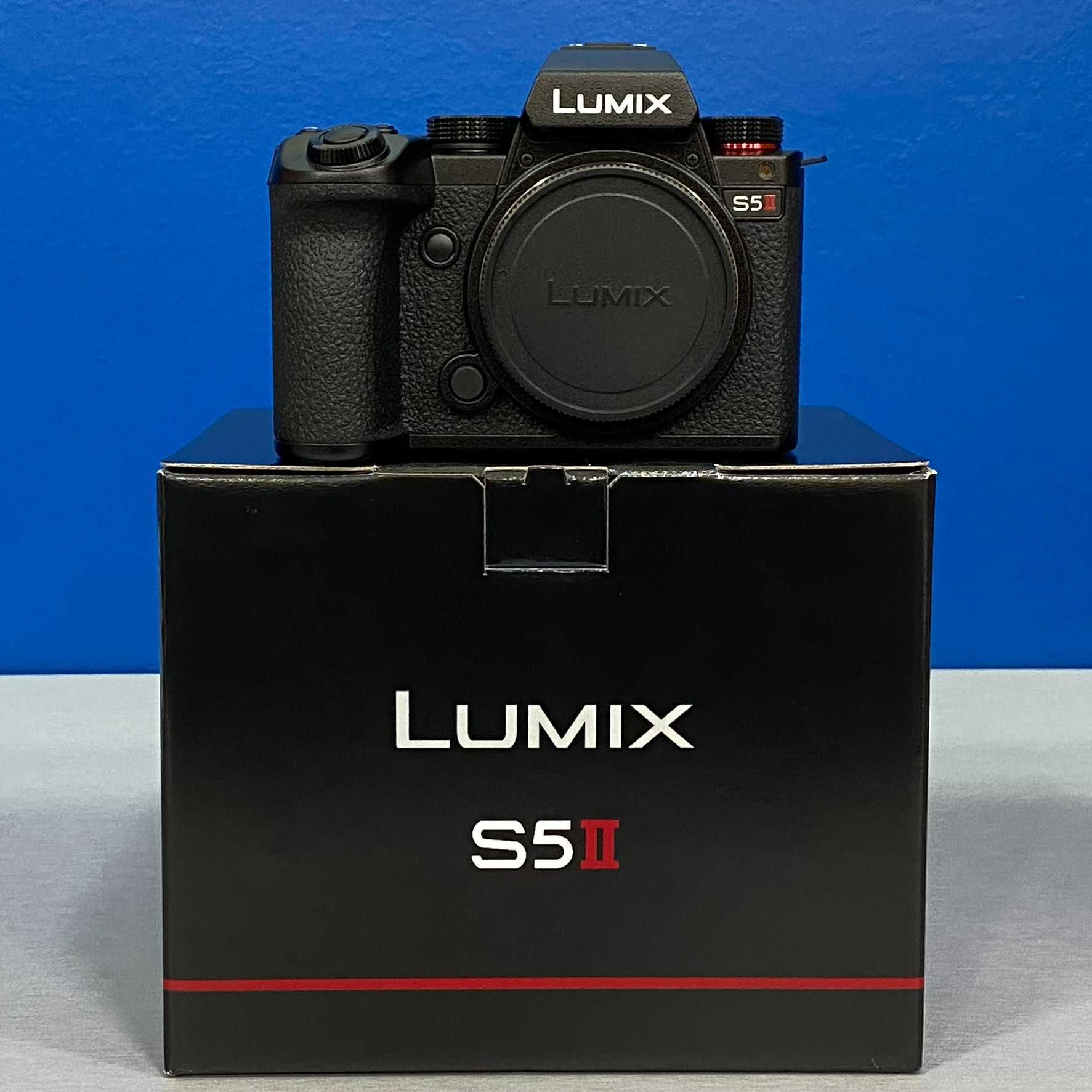 Panasonic Lumix DC-S5 II (Corpo) - 24.2MP - NOVA - 3 ANOS DE GARANTIA