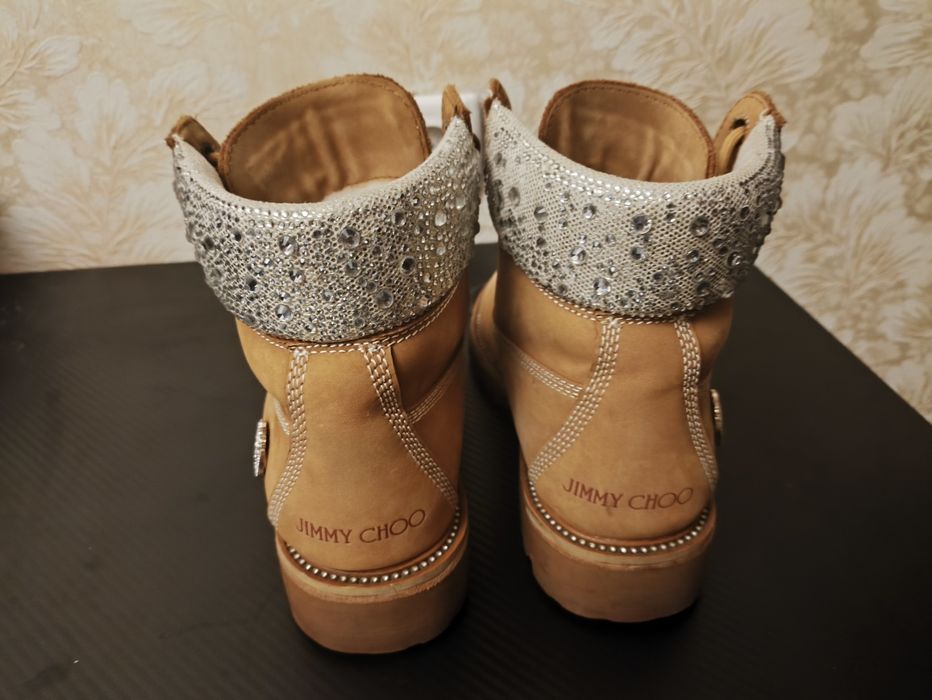 Жіночі зімові черевики Timberland x Jimmy Choo