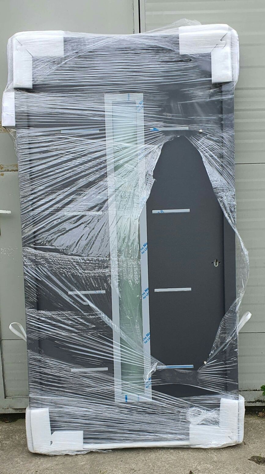 Drzwi zewnętrzne z aluminiową ocieplaną ościeżnicą 68 mm WYSYŁKA