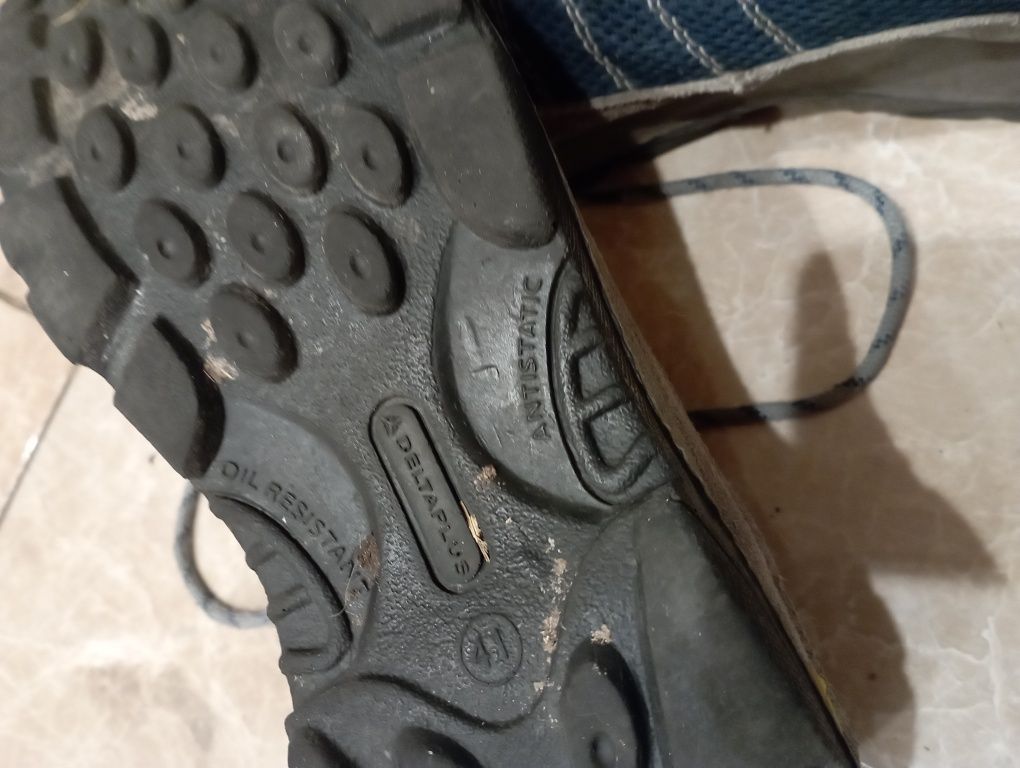 Замша, Ботинки Delta Plus с металлическим подноском, стальной стелькой