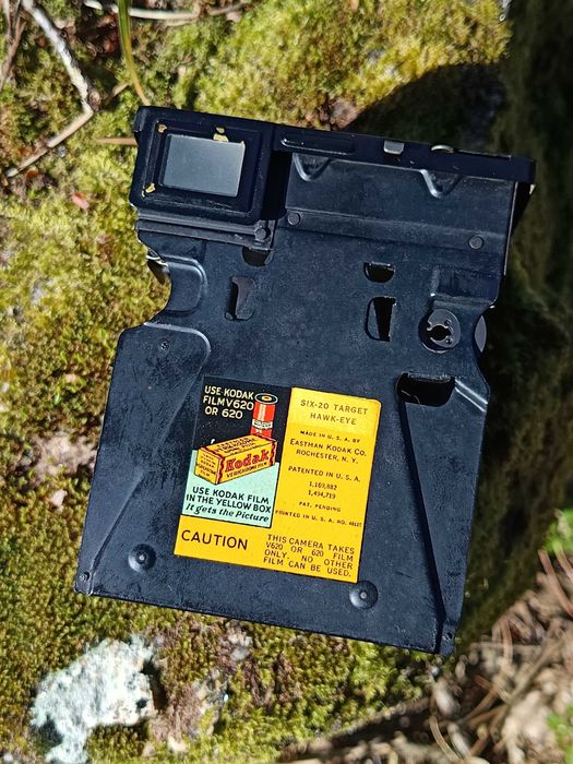 Câmara fotográfica Kodak Six-20 Target Hawkeye (Câmara box/caixote)