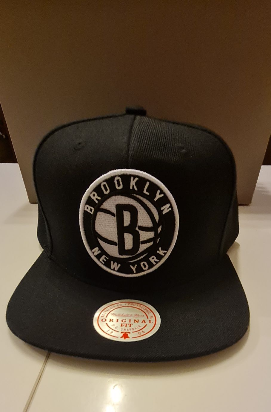 Czapka Brooklyn New York Mitchell & Ness 2.0 snapback Nets - czarna