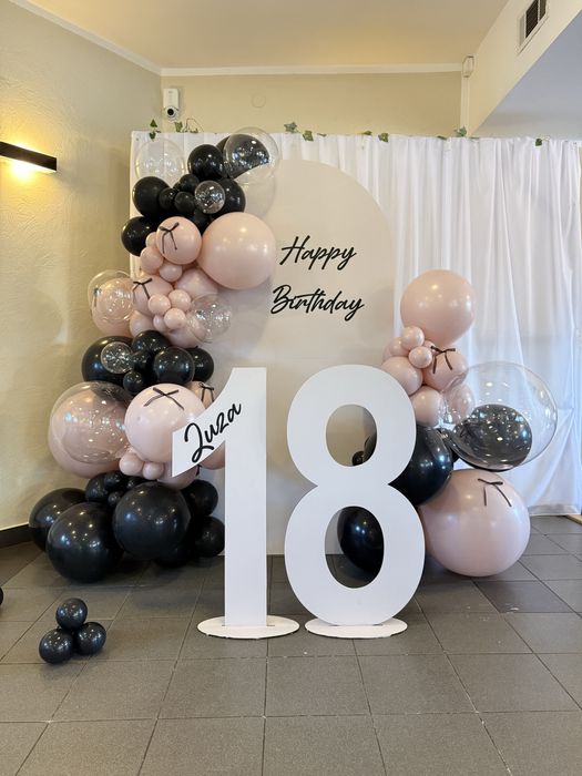 Ścianka balonowa | ścianka dekoracyjna | urodziny | chrzest | roczek