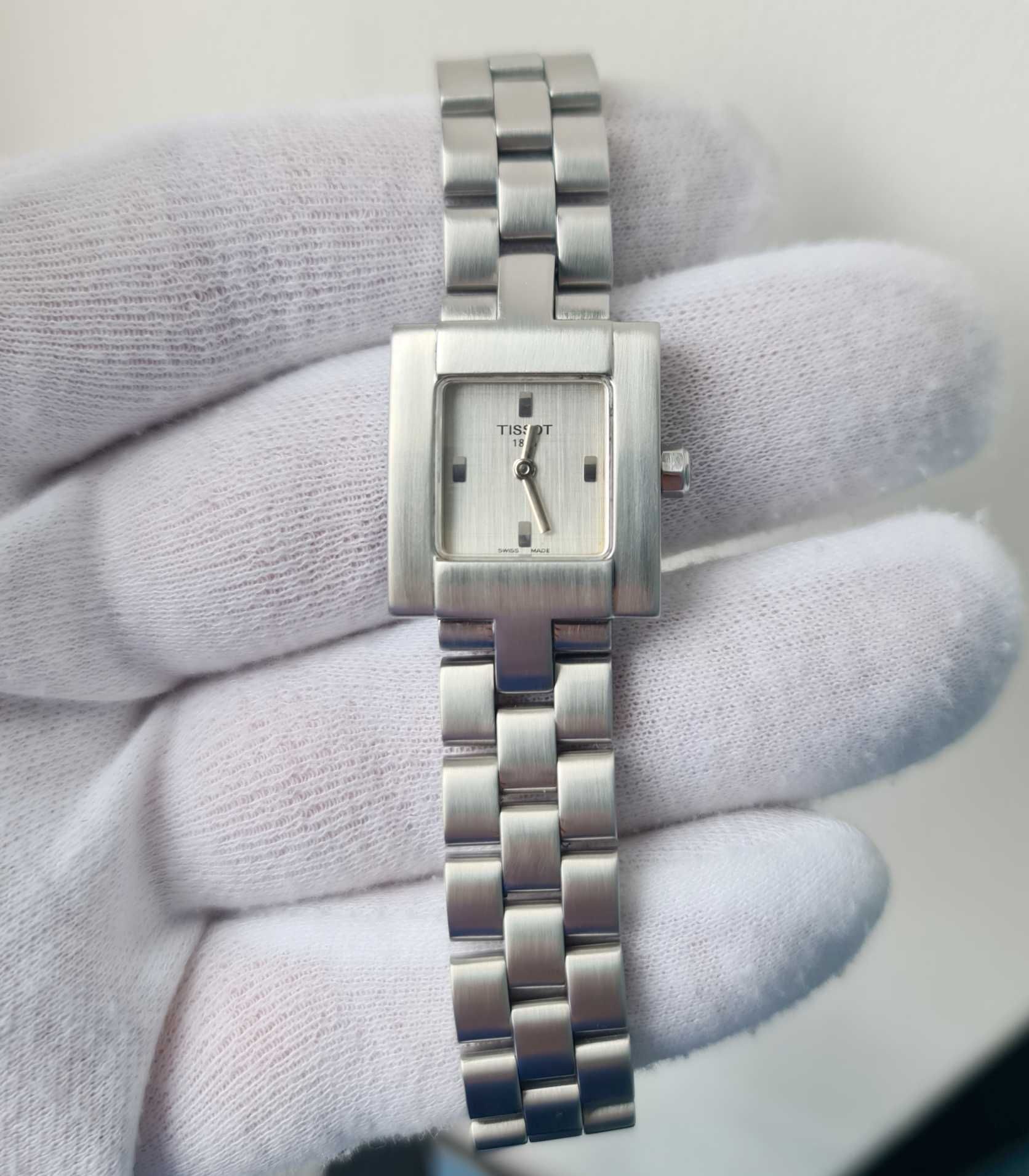 Жіночий годинник Tissot L730K White Swiss Made Sapphire